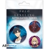 Solo Leveling - Igris, Jinwoo & Cha Hae In - Zestaw przypinek